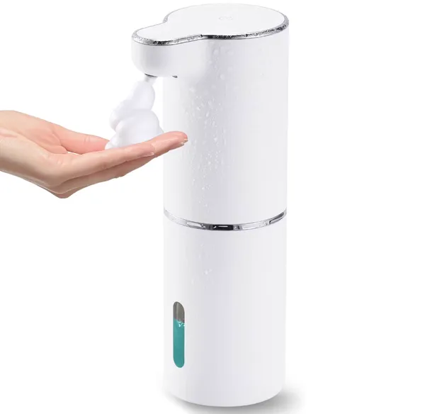 Automatic Touchless Foaming Soap Dispenser - USB Rechargeable Smart Sensor Hand Wash Pump (Waterproof)